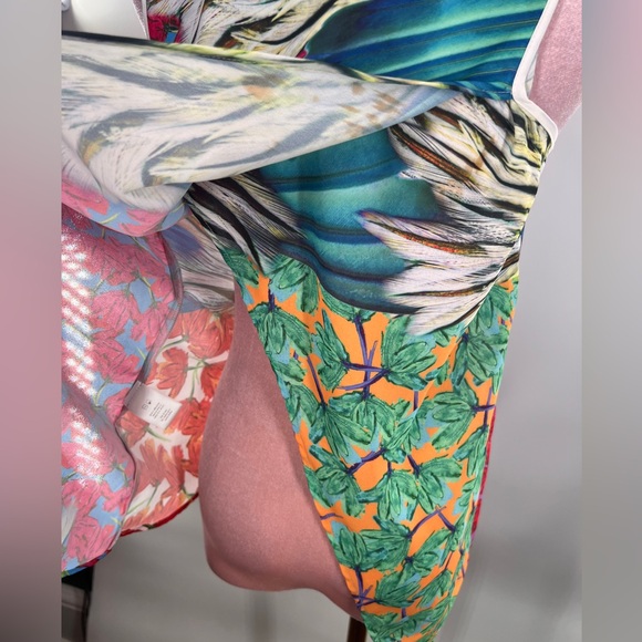 EUC Clover Canyon Multi Print Blouse - Picture 6 of 8